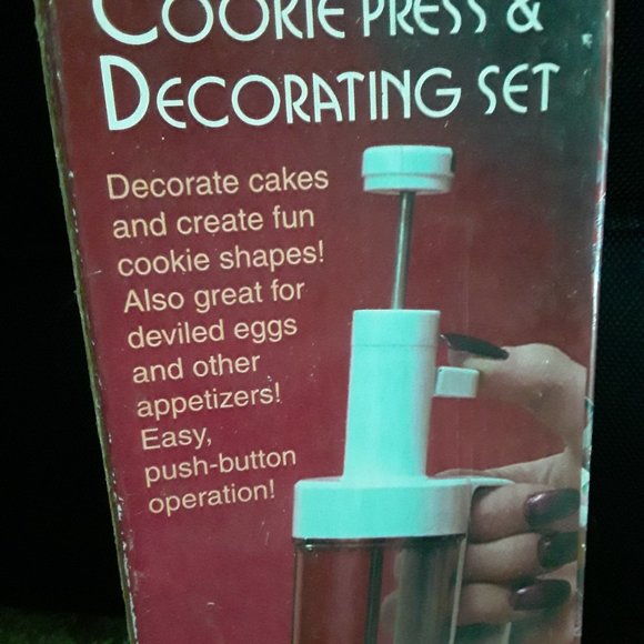 Vintage Cake/Cookie Decorating Set - NIB - Picture 5 of 6